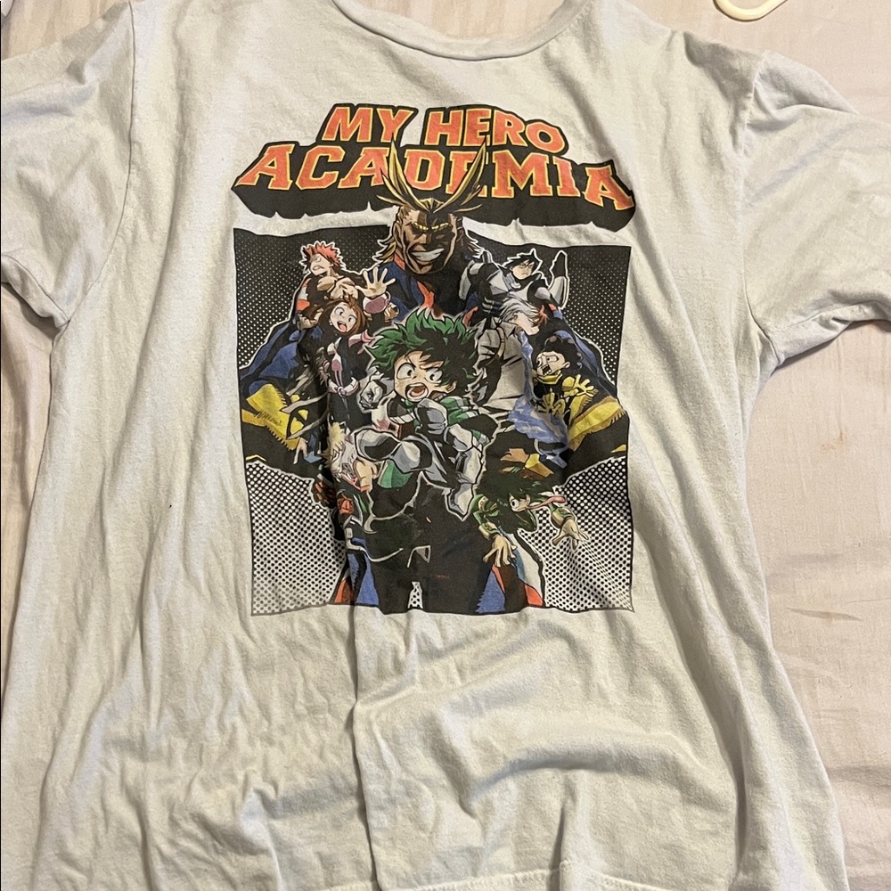 My Hero Academia Kids Graphic T-Shirt - White